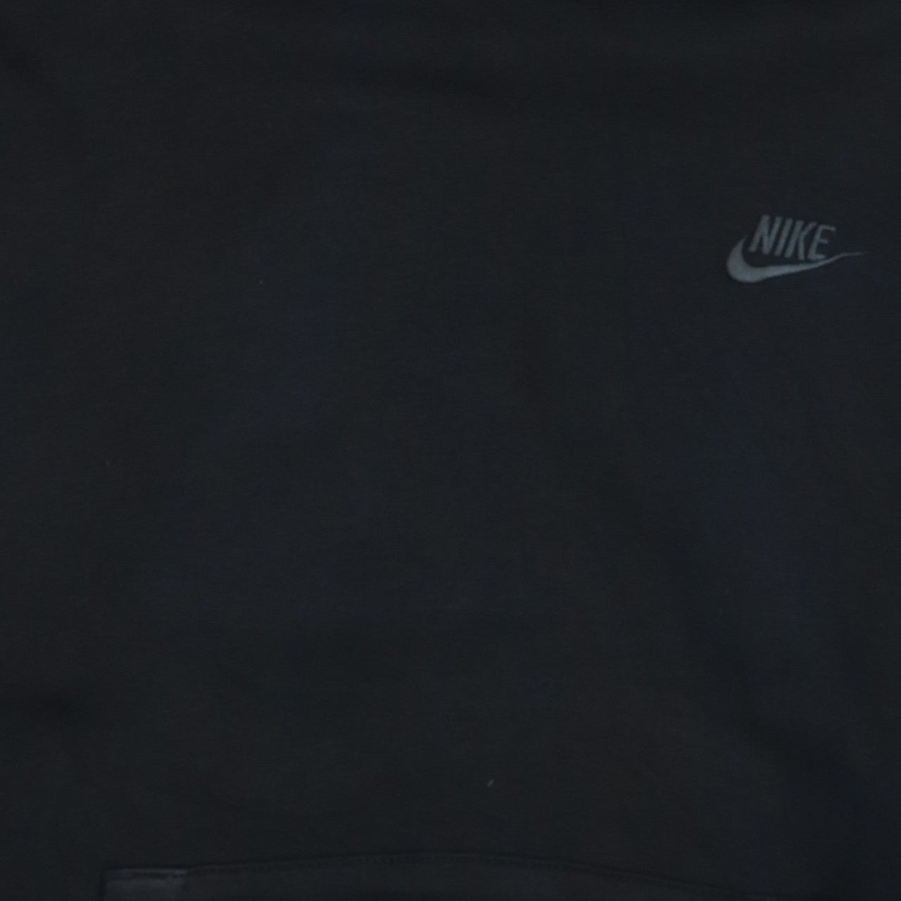 Mens UK Size M Nike Black Pullover Hoodie