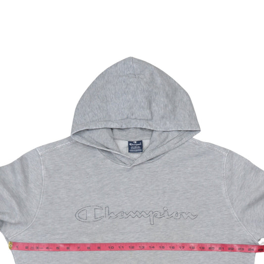 Mens UK Size XL Champion Grey Pullover Hoodie