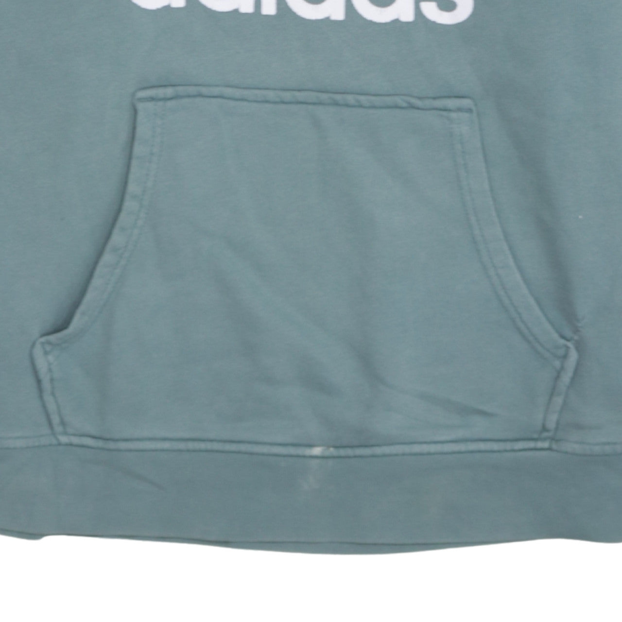 Womens UK Size 16 adidas Green Pullover Hoodie