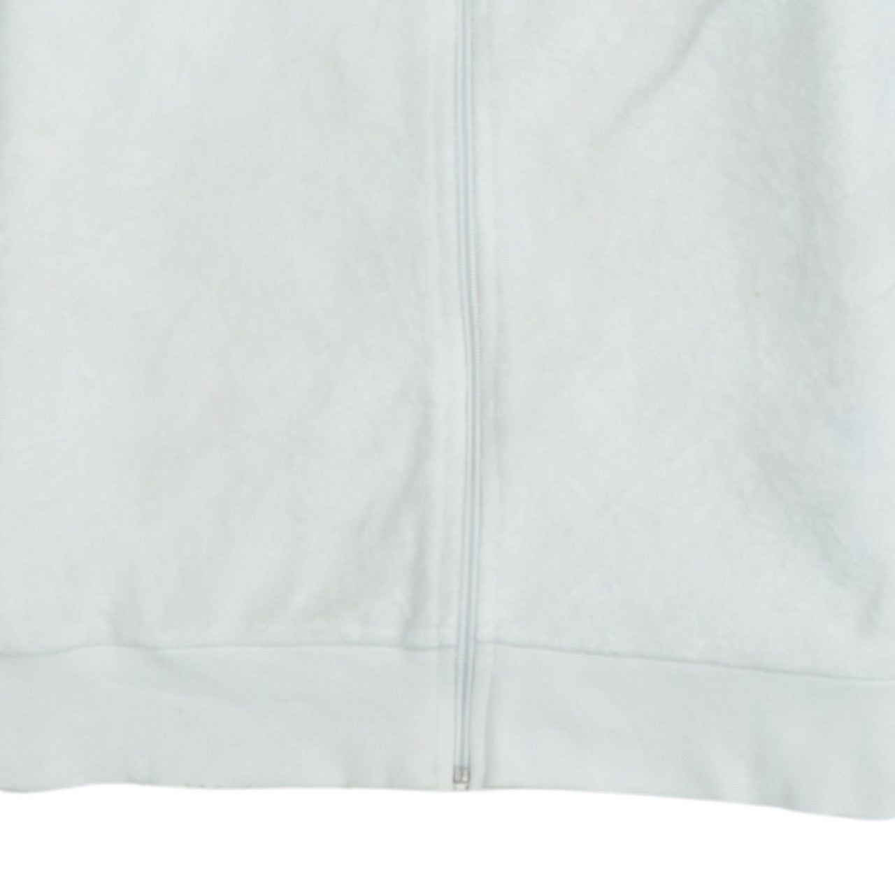 Womens UK Size XS Reebok White Full Zip Hoodie