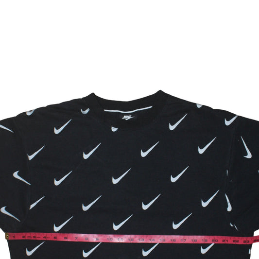 Womens UK Size S Nike Black Pullover Sweatshirt