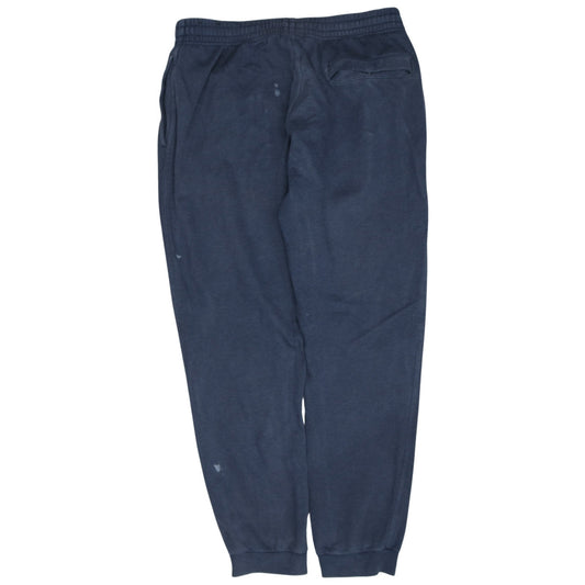 Mens UK Size L Nike Regular Fit Jogger Blue Trousers