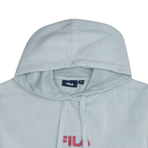 Mens UK Size XL FILA Grey Pullover Hoodie