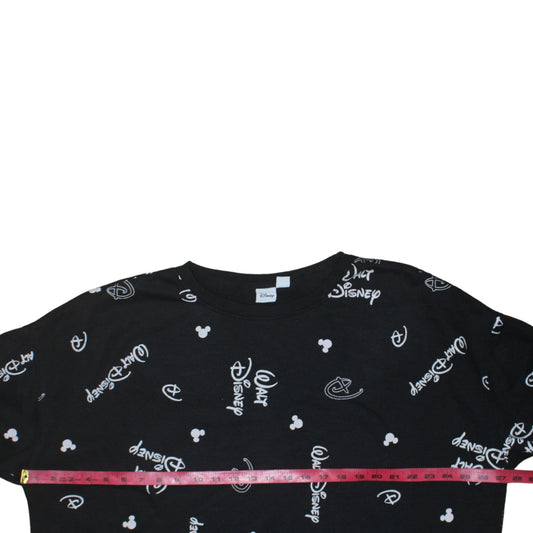 Womens UK Size 2XL Disney Black Pullover Sweatshirt