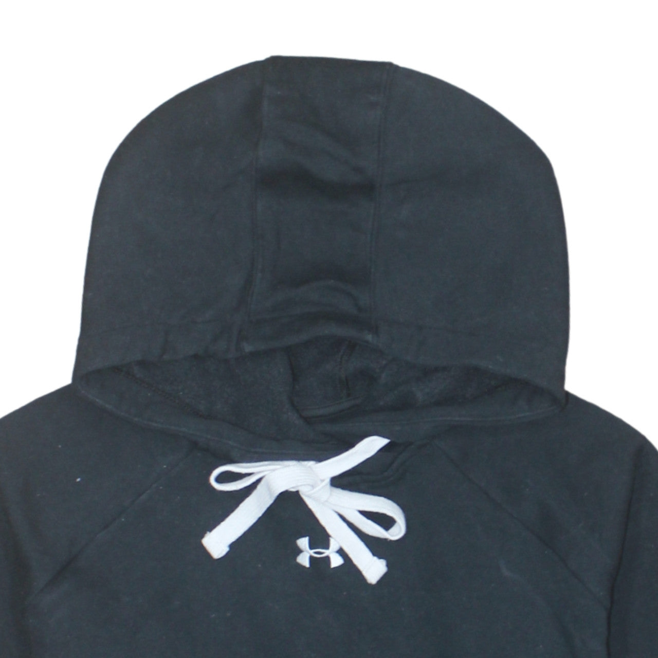 Mens UK Size S Under armour Black Pullover Hoodie