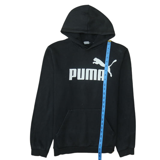 Boys UK Size 16 Years PUMA Black Pullover Hoodie