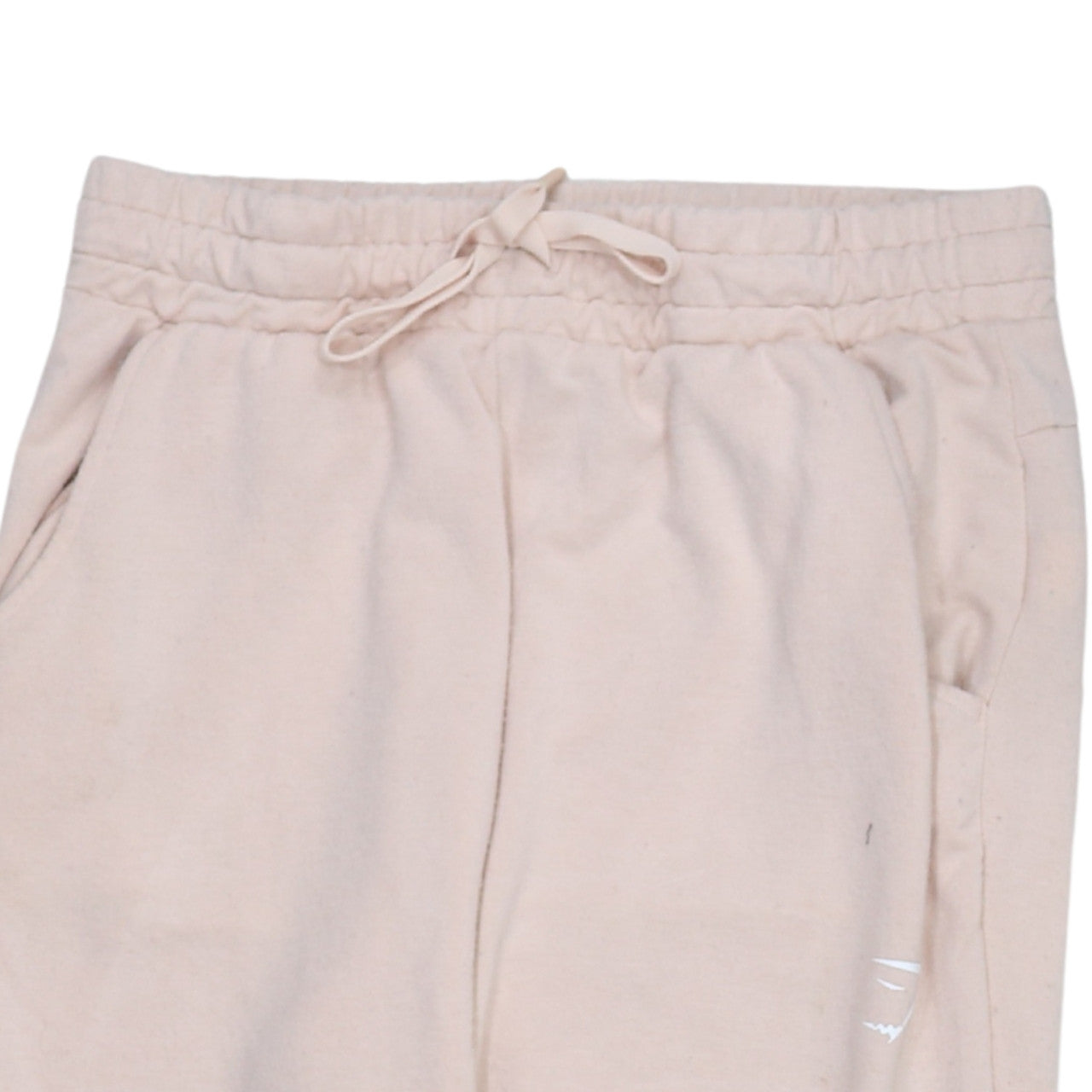 Womens UK Size S Gymshark Regular Fit Jogger Beige Trousers