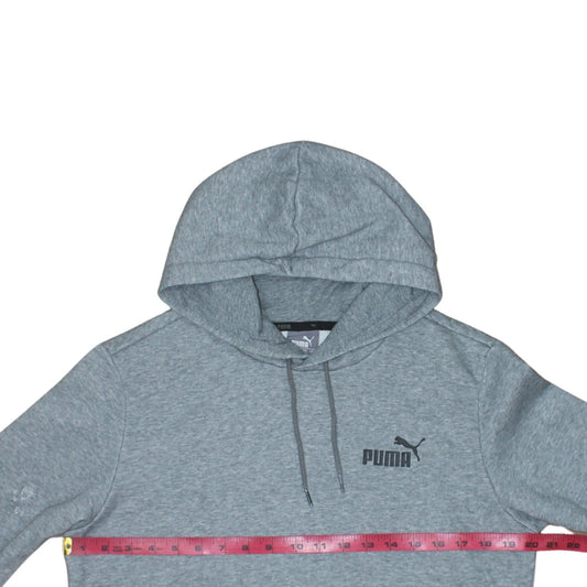 Mens UK Size S PUMA Grey Pullover Hoodie