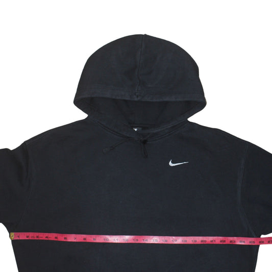 Womens UK Size M Nike Black Pullover Hoodie