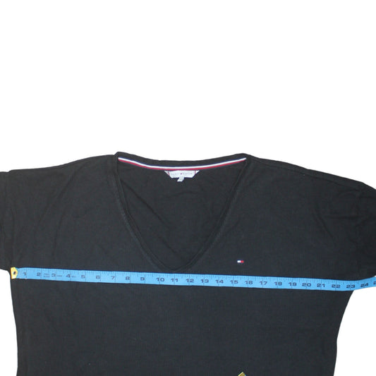 Mens UK Size XL Tommy Hilfiger Black Pullover Jumper