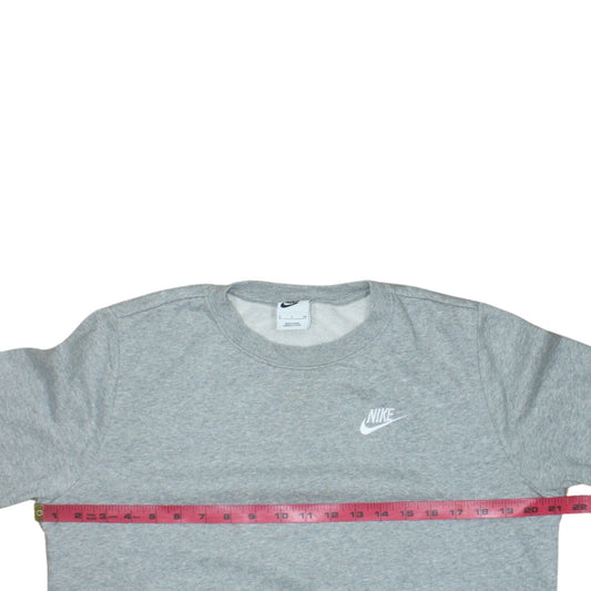 Mens UK Size S Nike Grey Pullover Sweatshirt