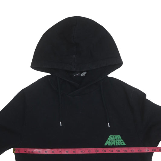 Mens UK Size S ASOS Black Pullover Hoodie