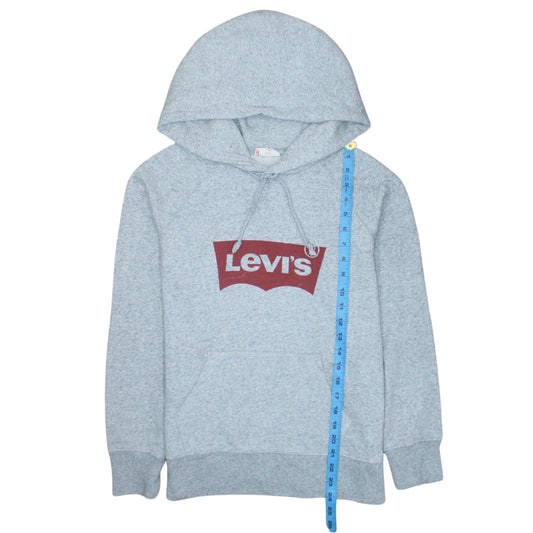 Mens UK Size XS Levi's Grey Pullover Hoodie