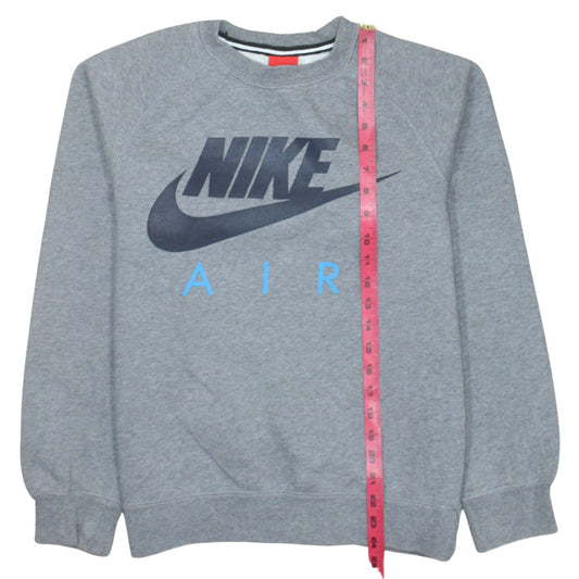 Mens UK Size S Nike Grey Pullover Sweatshirt