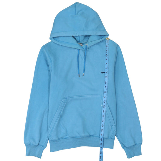 Womens UK Size S Nike Blue Pullover Hoodie