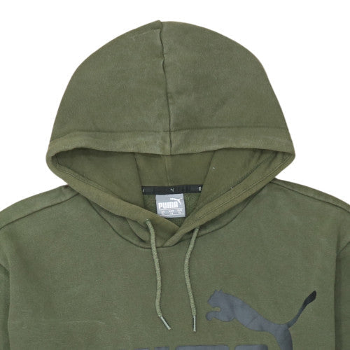 Mens UK Size XL PUMA Green Pullover Hoodie