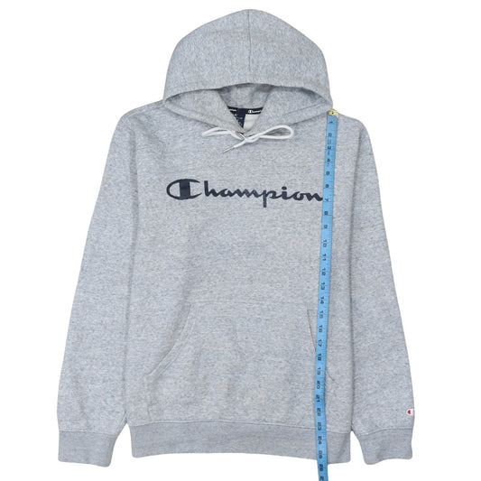 Mens UK Size L Champion Grey Pullover Hoodie