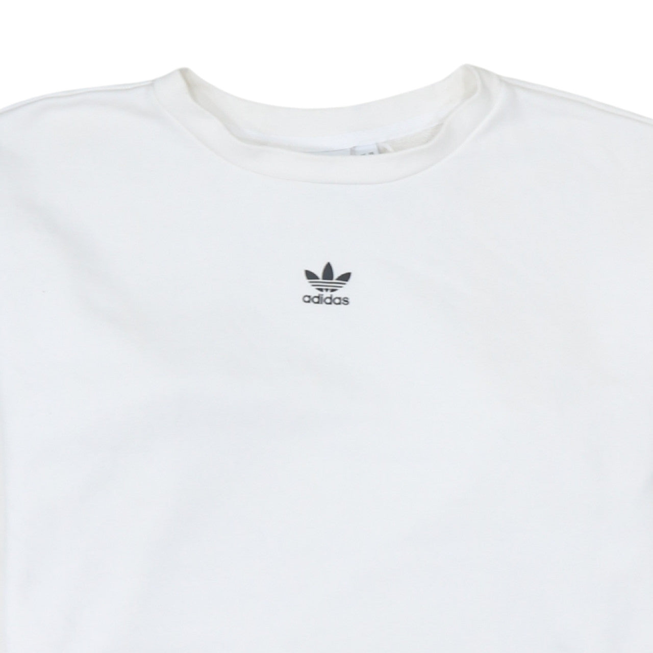 Womens UK Size 8 adidas White Pullover Sweatshirt