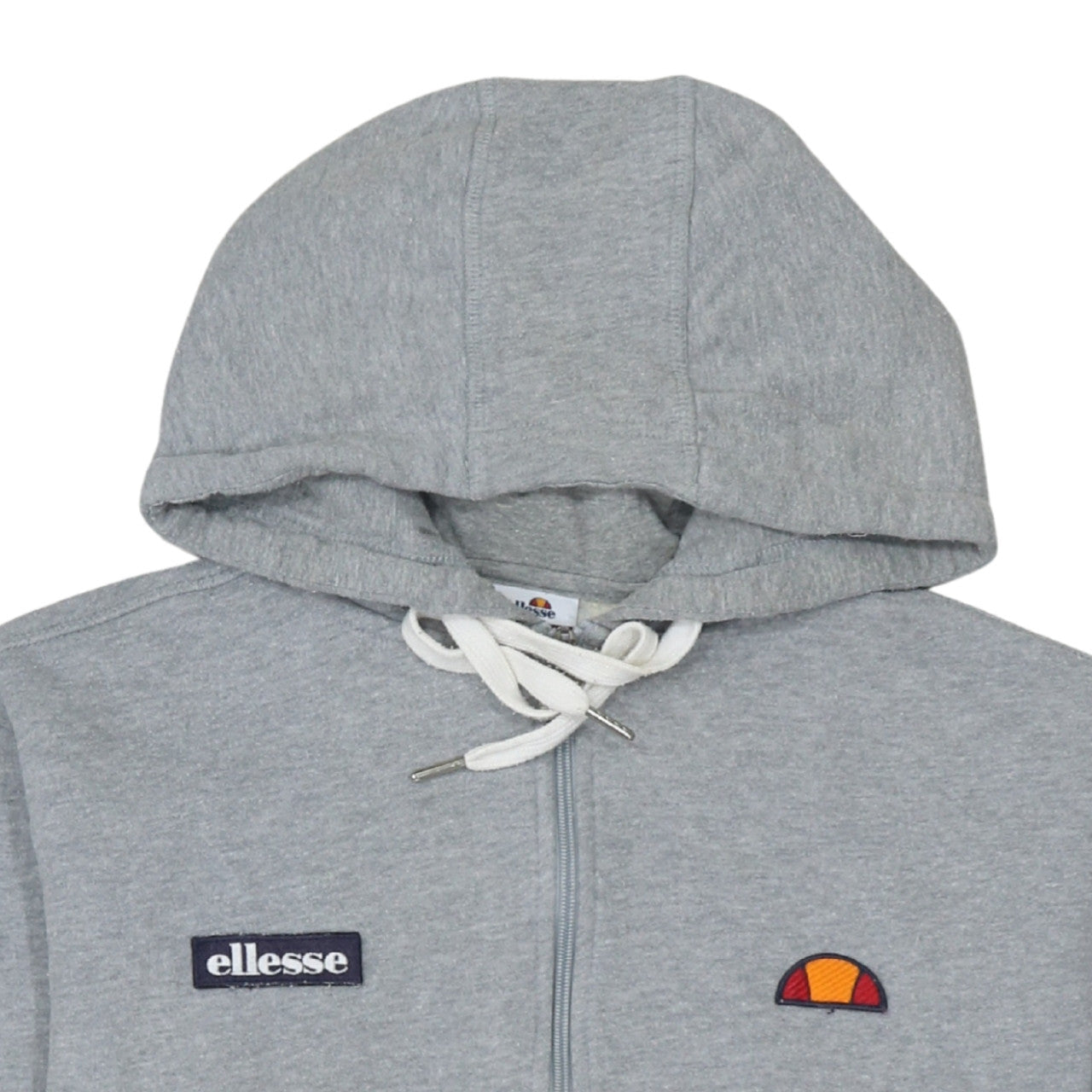Mens UK Size M ellesse Grey Full Zip Hoodie