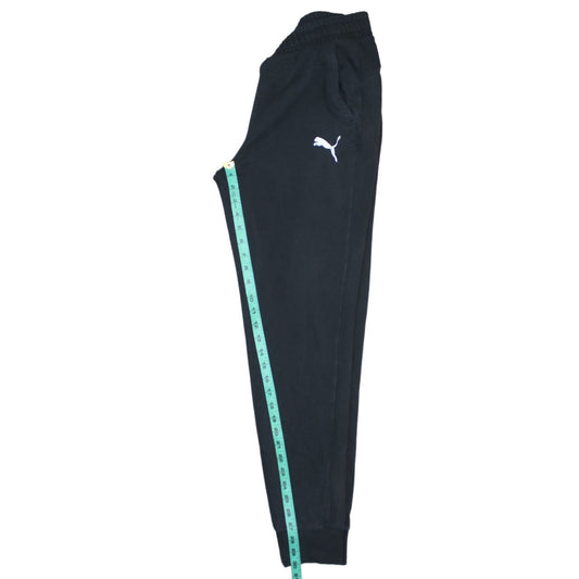 Puma Men’s Black Jogger Sweatpants M Regular Fit Activewear Trousers