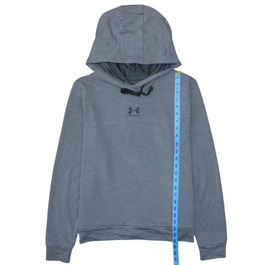 Womens UK Size L Under armour Grey Pullover Hoodie