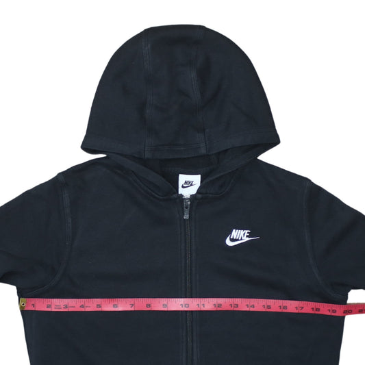 Boys UK Size XL Nike Black Full Zip Hoodie