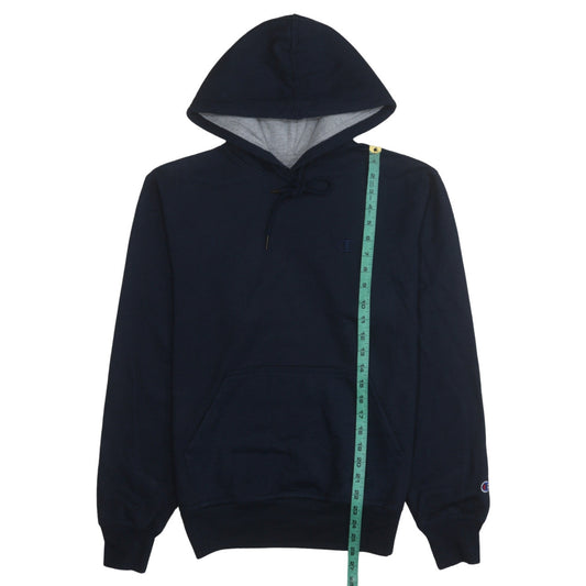 Mens UK Size S Champion Blue Pullover Hoodie