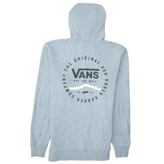 Mens UK Size M VANS Grey Pullover Hoodie