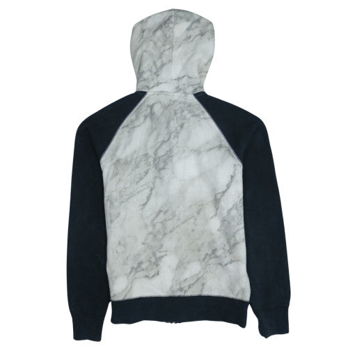 Mens UK Size S Nike Grey Full Zip Hoodie