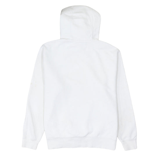 Mens UK Size M Nike White Pullover Hoodie