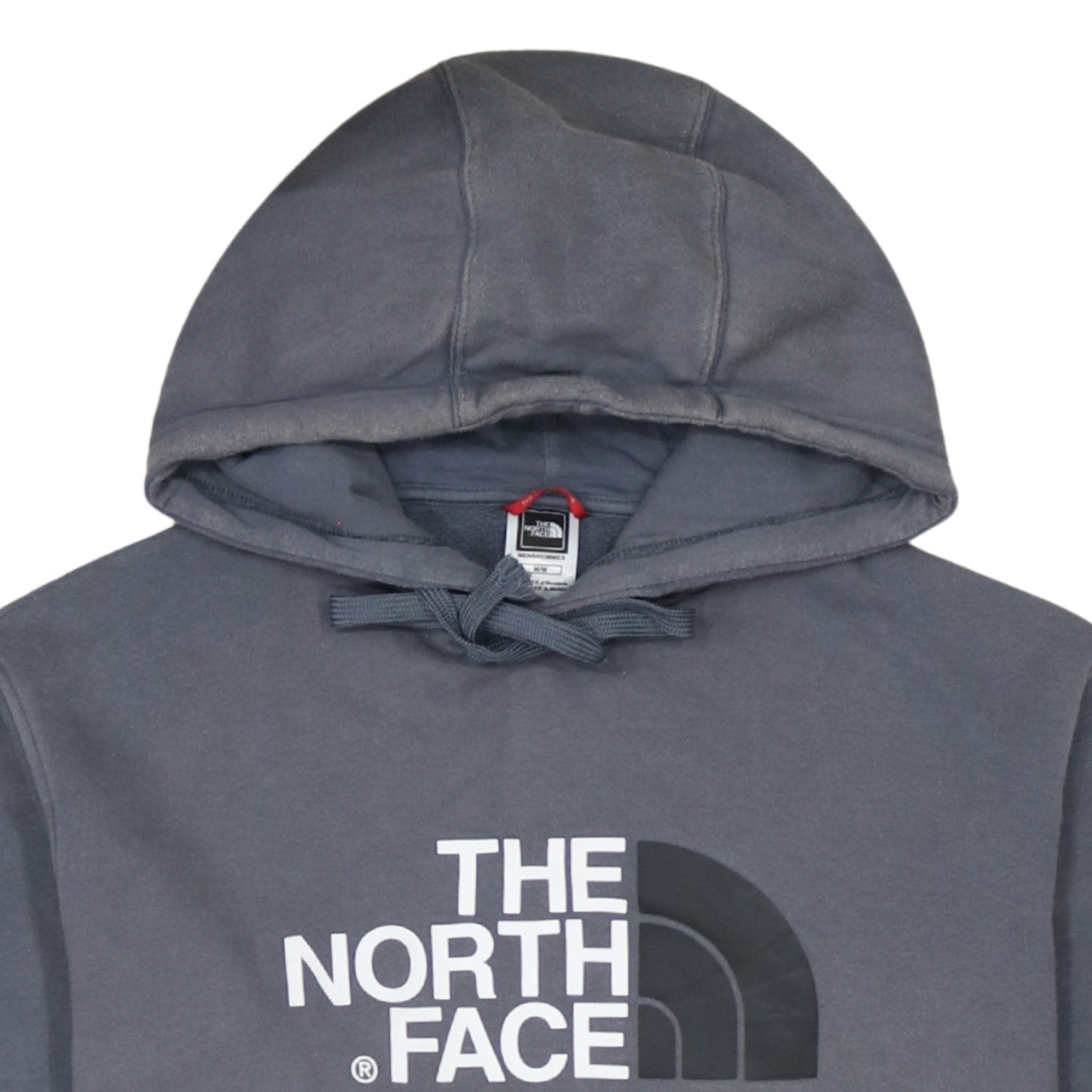 Mens UK Size M The North Face Grey Pullover Hoodie