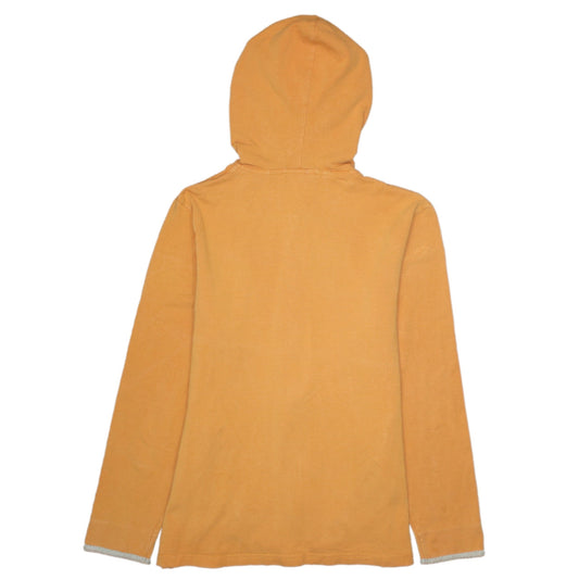 Womens UK Size 14 Reebok Orange Full Zip Hoodie