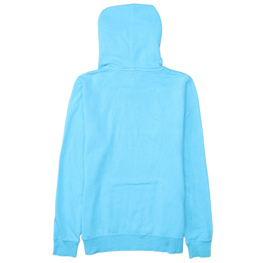Womens UK Size L Nike Blue Pullover Hoodie