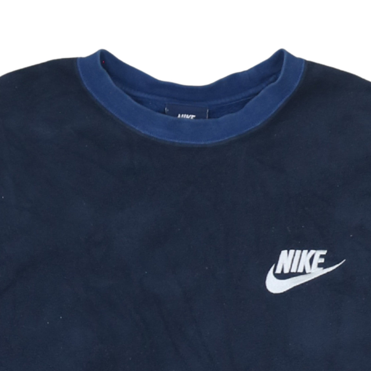 Mens UK Size M Nike Blue Pullover Sweatshirt