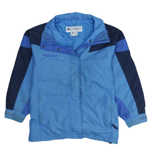 Womens UK Size M Columbia Blue Parka Coat