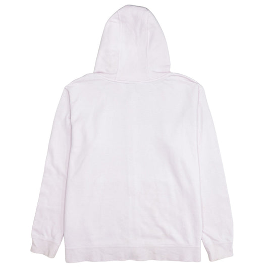 Womens UK Size XL Nike Pink Full Zip Hoodie