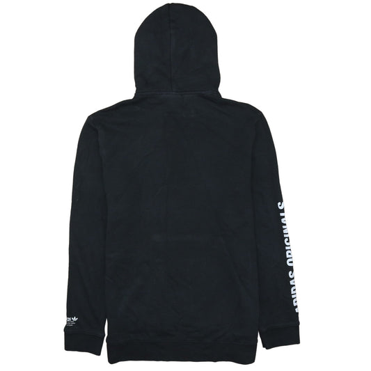 Mens UK Size L adidas Black Pullover Hoodie