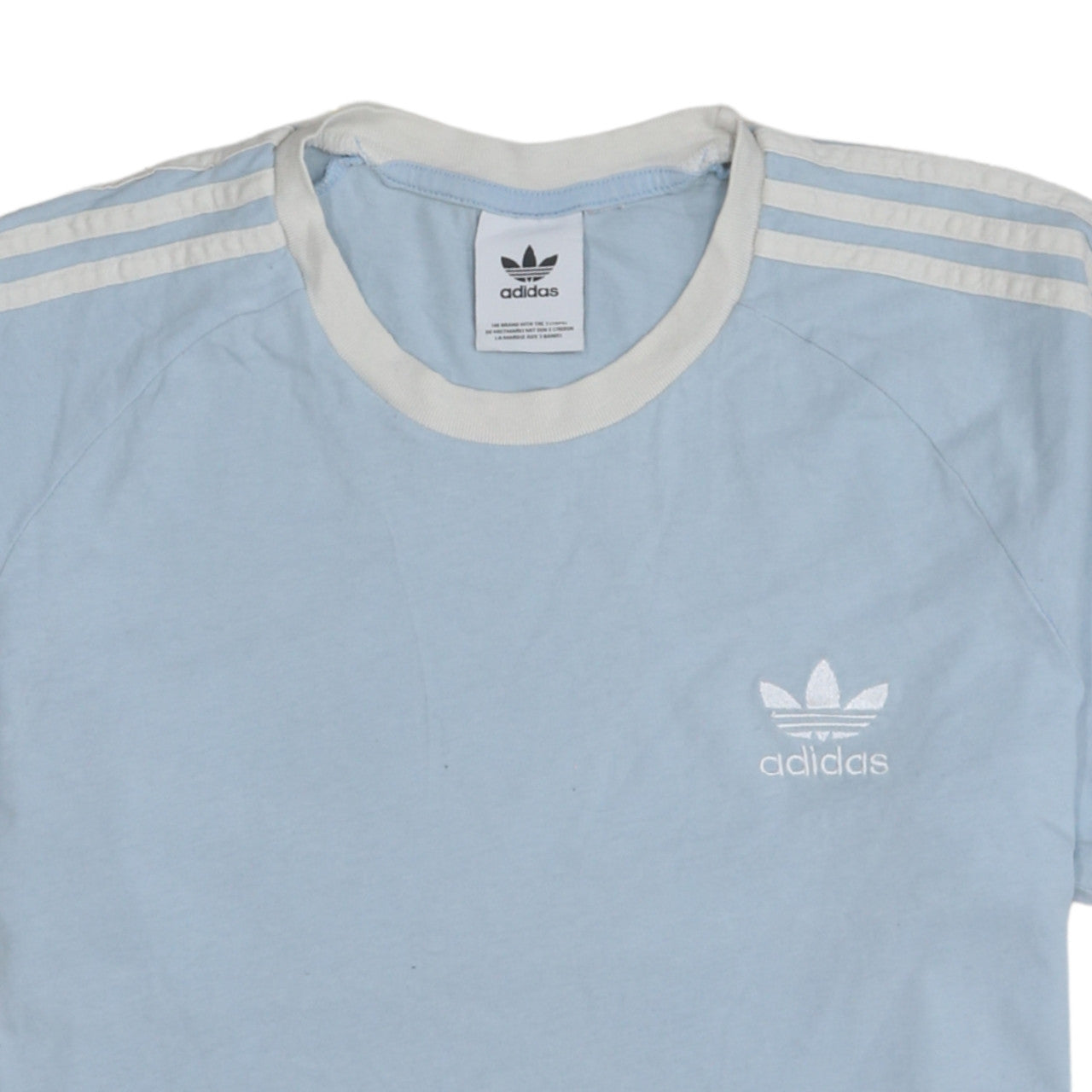 Mens UK Size M adidas Blue T-Shirt