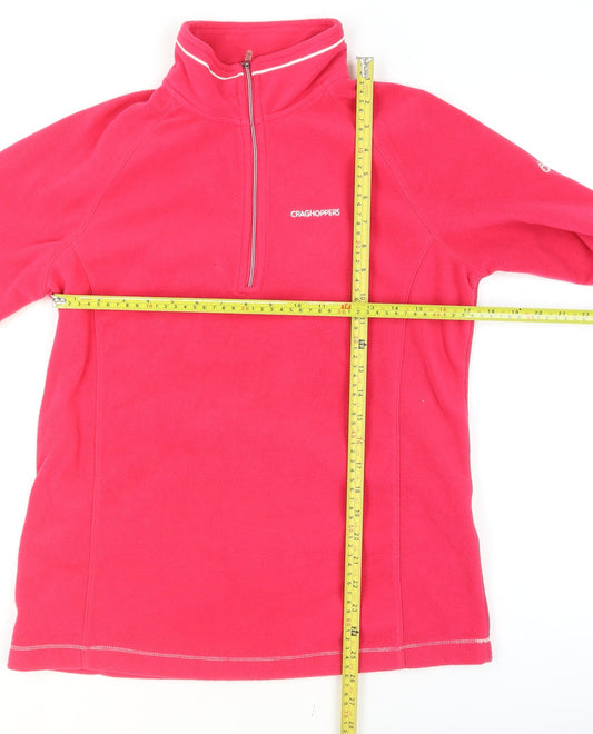 Womens UK Size 12 Craghoppers Pink Hiking Walking Gym & Training Jacket