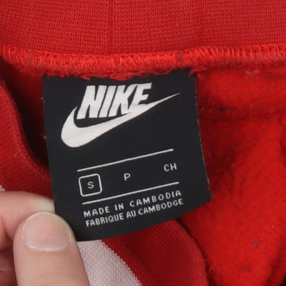 Mens UK Size S Nike Regular Fit Jogger Red Trousers