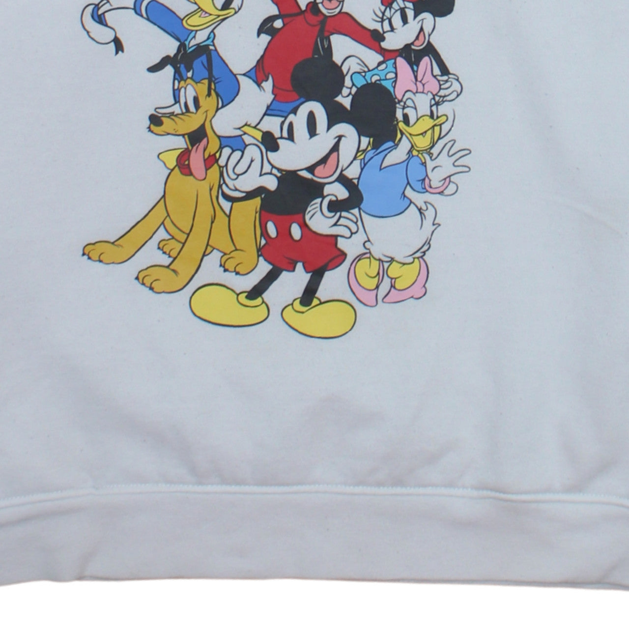 Womens UK Size 10/12 Primark White Pullover Hoodie