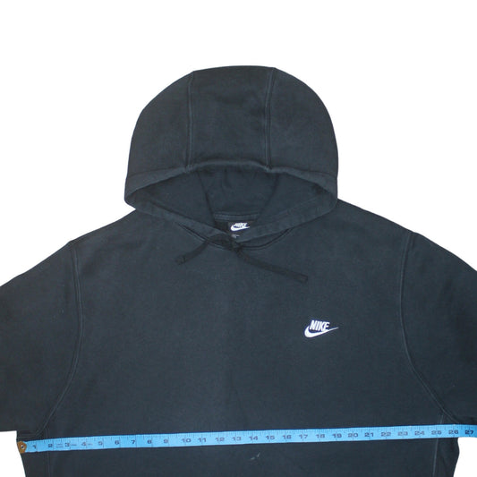 Mens UK Size 2XL Nike Black Pullover Hoodie