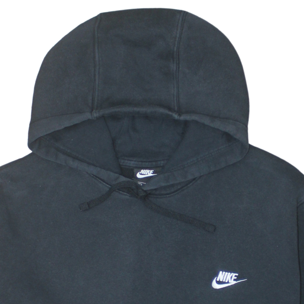 Mens UK Size 2XL Nike Black Pullover Hoodie