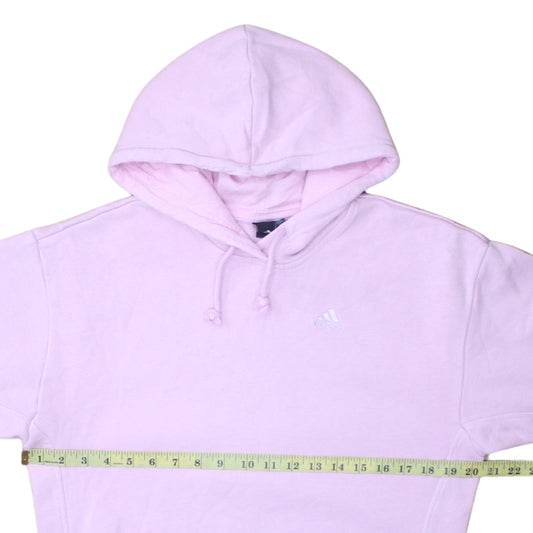 Womens UK Size 2XS adidas Pink Pullover Hoodie