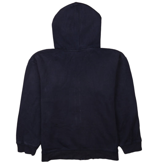 Womens UK Size XL Nike Blue Full Zip Hoodie