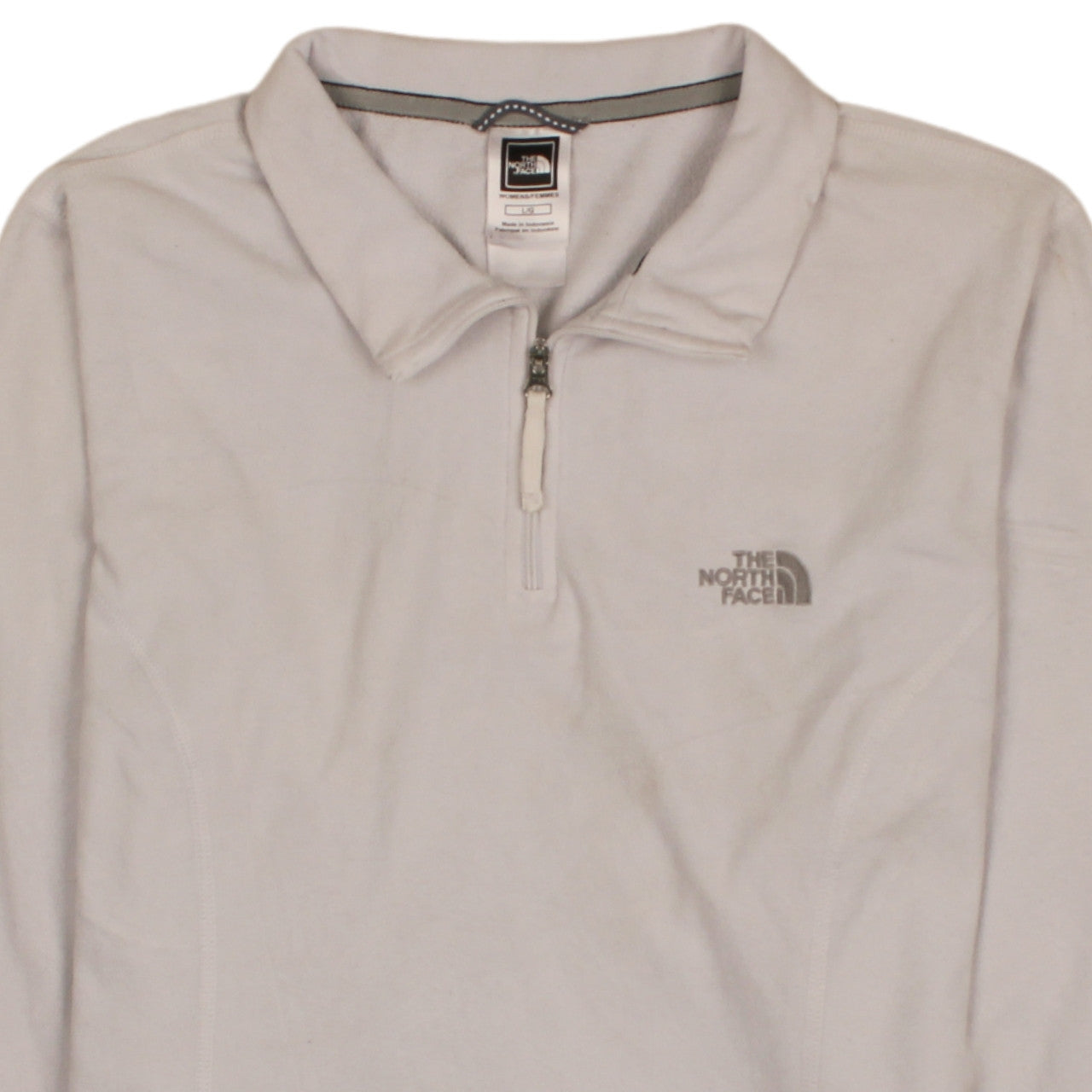 Womens UK Size L The North Face Beige Pullover Sweatshirt
