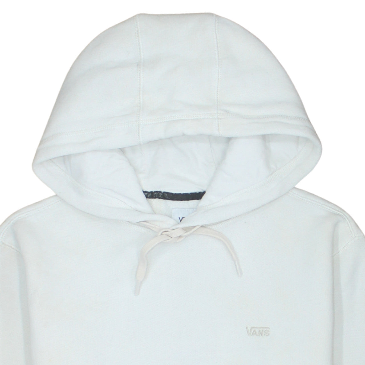 Mens UK Size S VANS White Pullover Hoodie