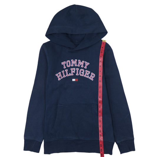 Boys UK Size 13 Years Tommy Hilfiger Blue Pullover Hoodie