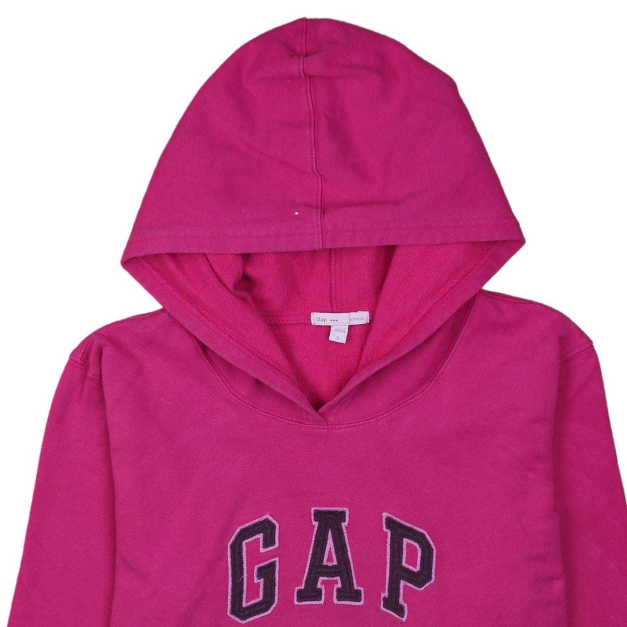 Womens UK Size L Gap Pink Pullover Hoodie