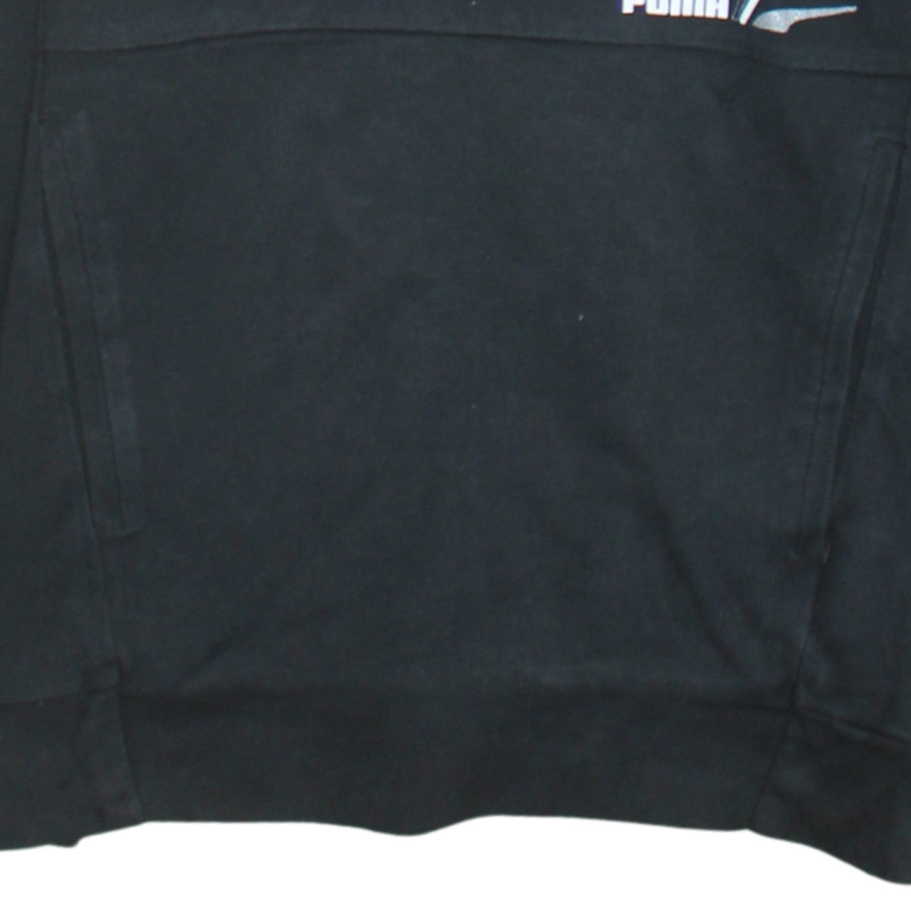 Mens UK Size S PUMA Black Pullover Hoodie